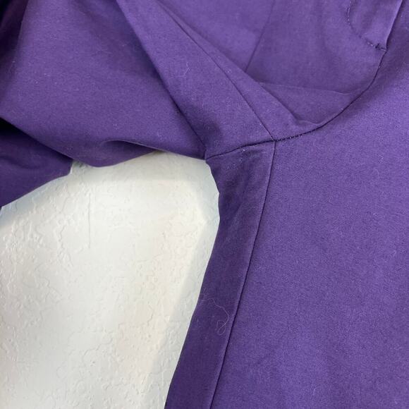 Boden Chelsea Turn Up Slim Straight Trousers in Deep Purple Size US 6R - Picture 8 of 9